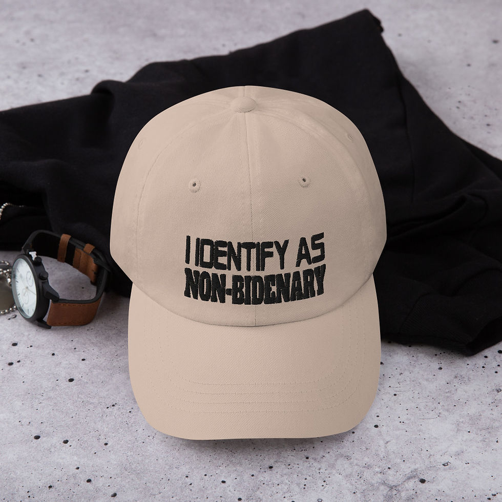 Miniaturbild: Dad hat - I Identify As Non-Bidenary