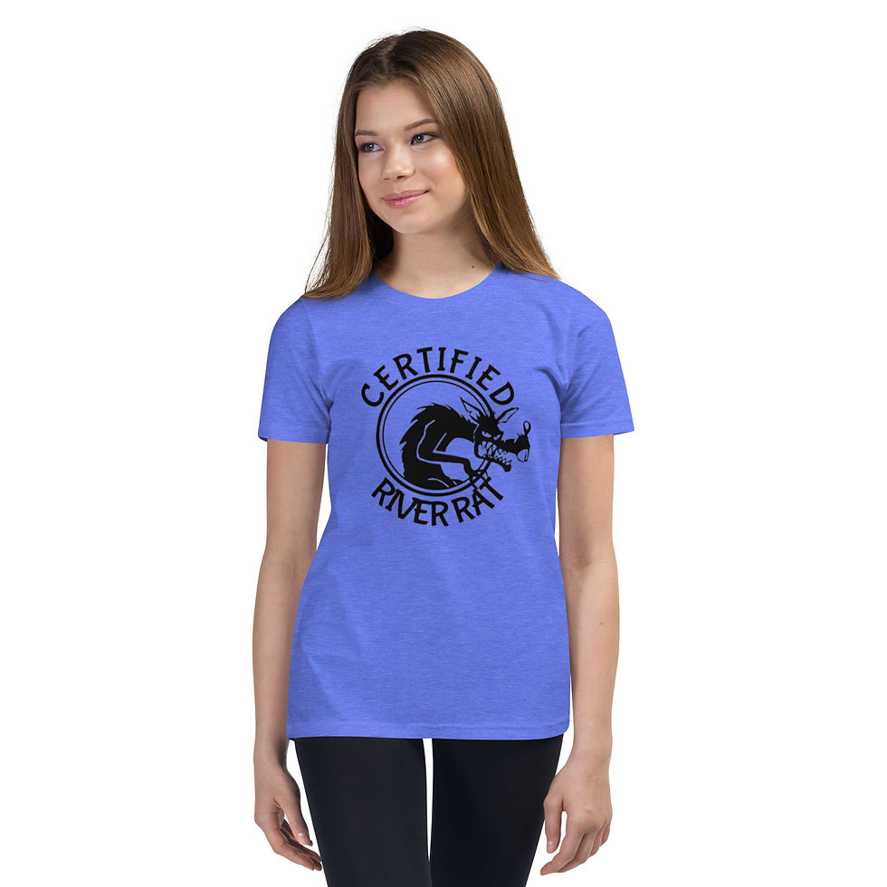 Hình thu nhỏ: Youth Short Sleeve T-Shirt - Certified River Rat
