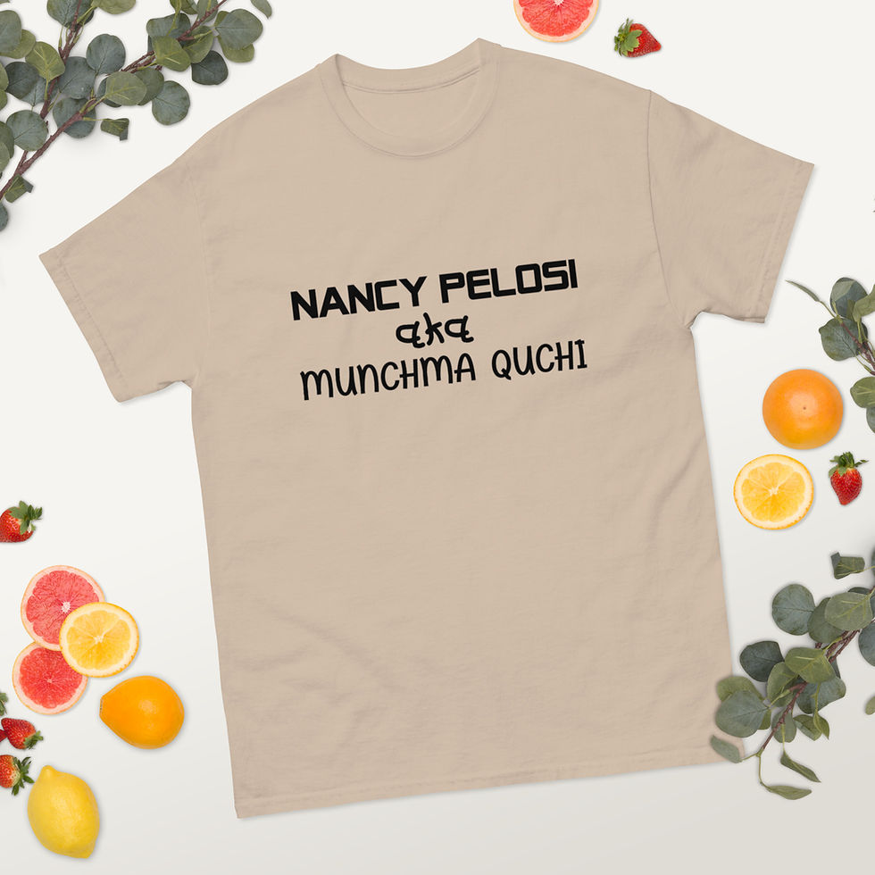 Miniatura: Men's classic tee - Nancy Pelosi - aka Munchma Quchi