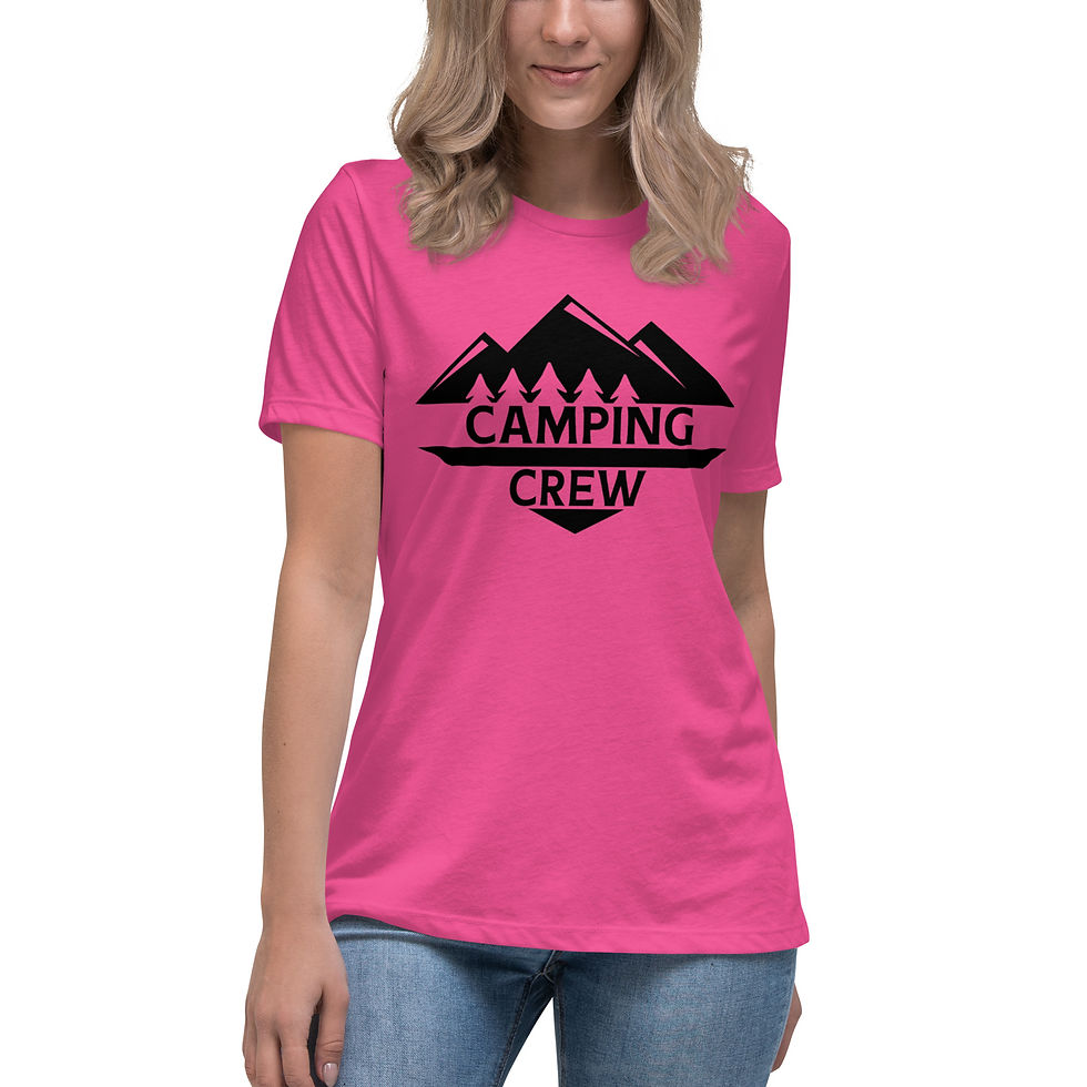 Miniature : Camp Crew - Women's Relaxed T-Shirt