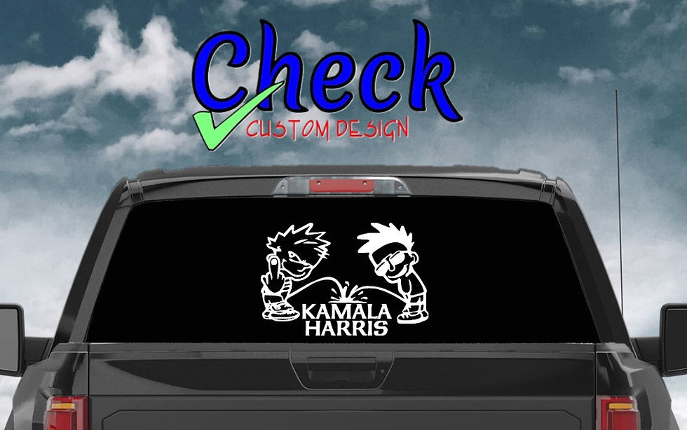 תמונה ממוזערת: fuck kamala decal