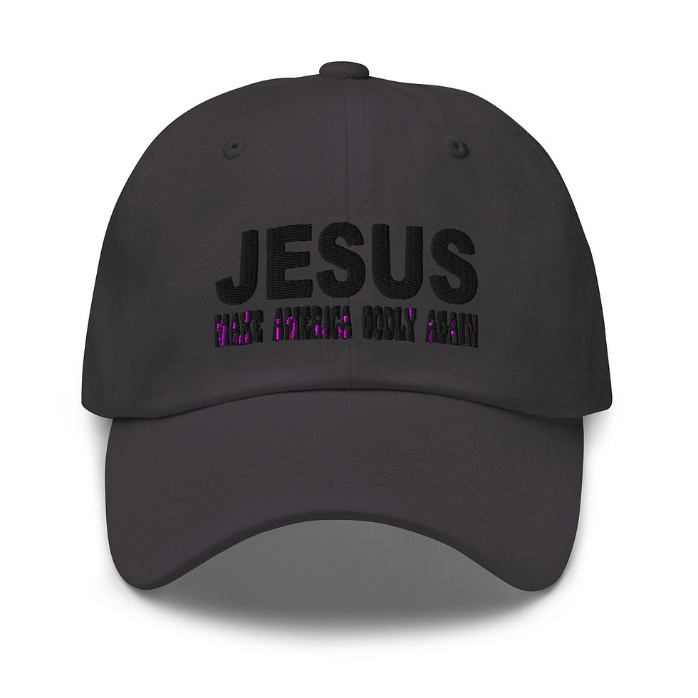 Miniaturbild: Dad hat - Jesus - Make America Godly Again