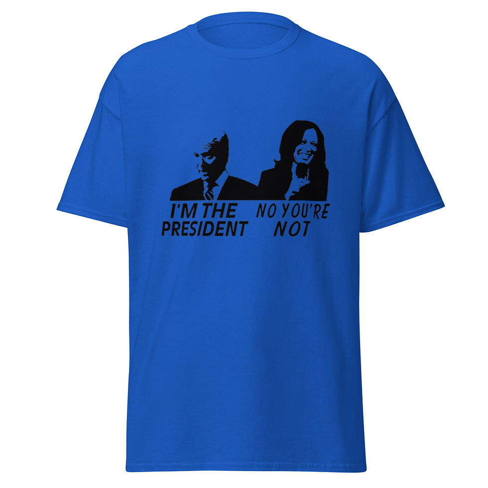 Miniaturbild: Men's classic tee - I'm The President - No You're Not