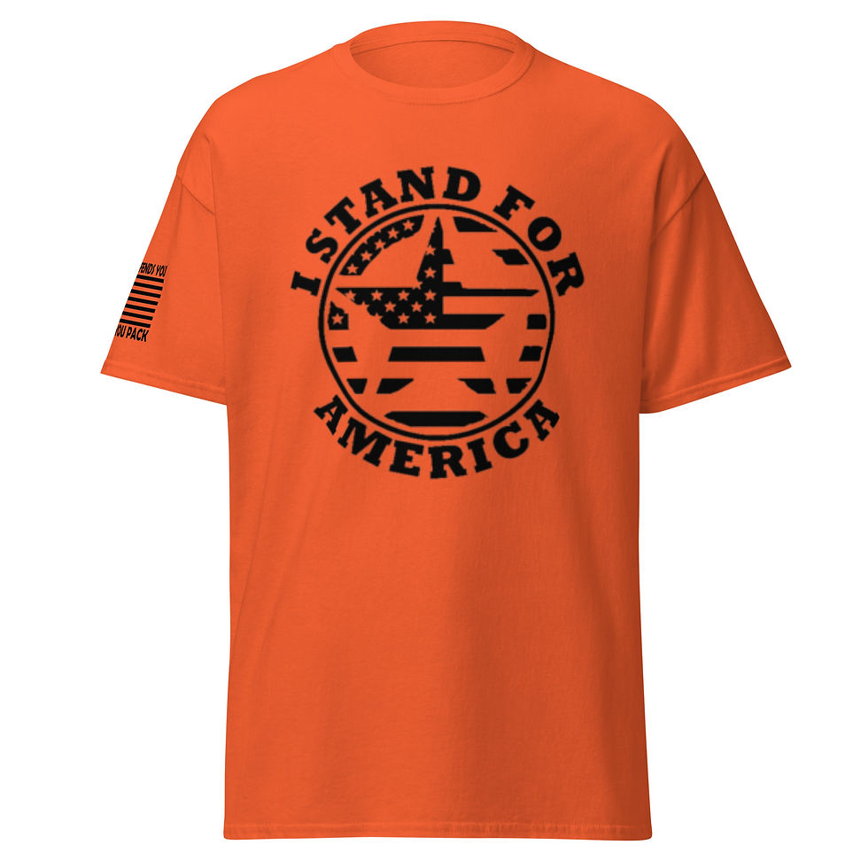 Miniaturbild: Men's classic tee - I Stand For America