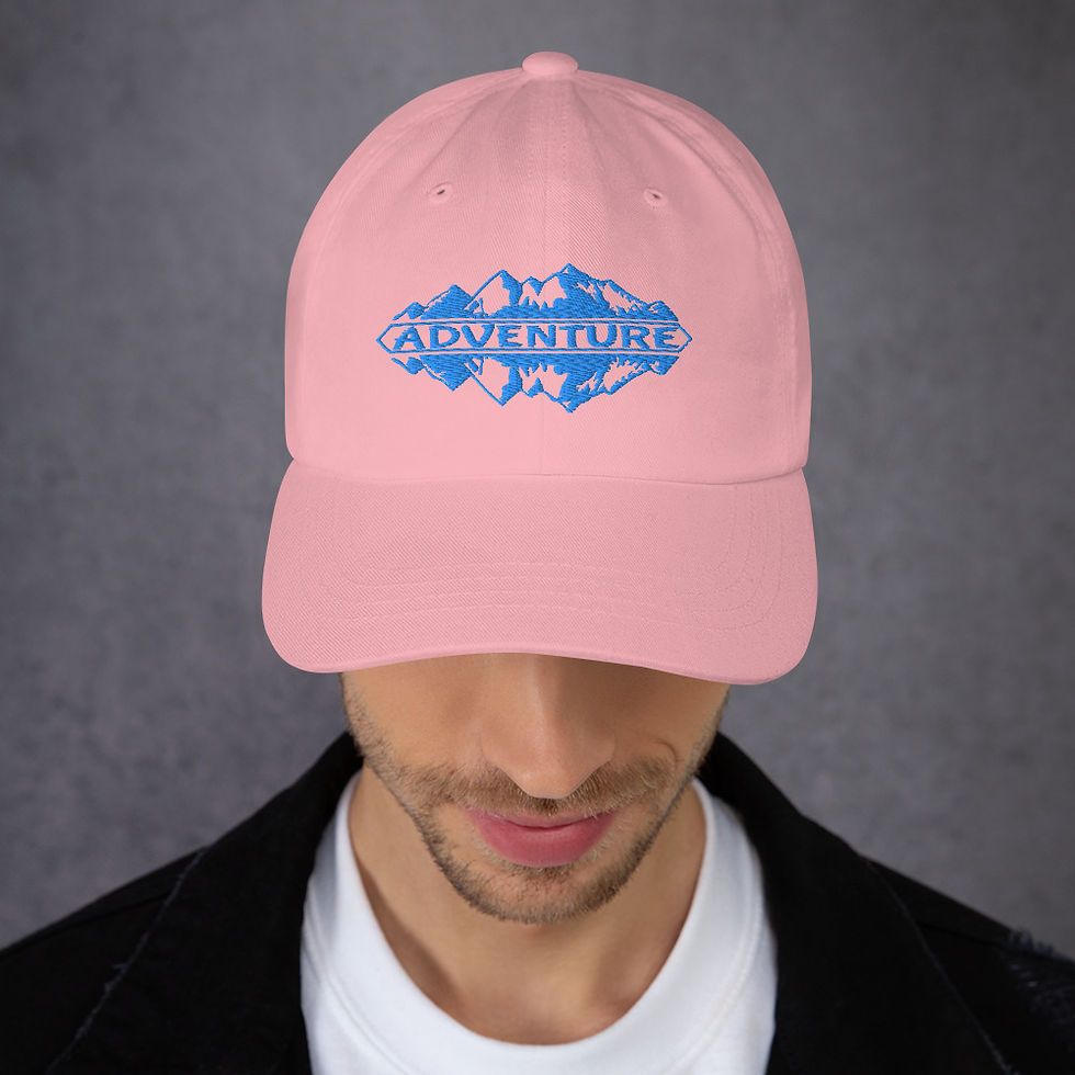 Thumbnail: Dad Hat - Adventure Mountain Reflections - Baseball Hat - Cap - Outdoors