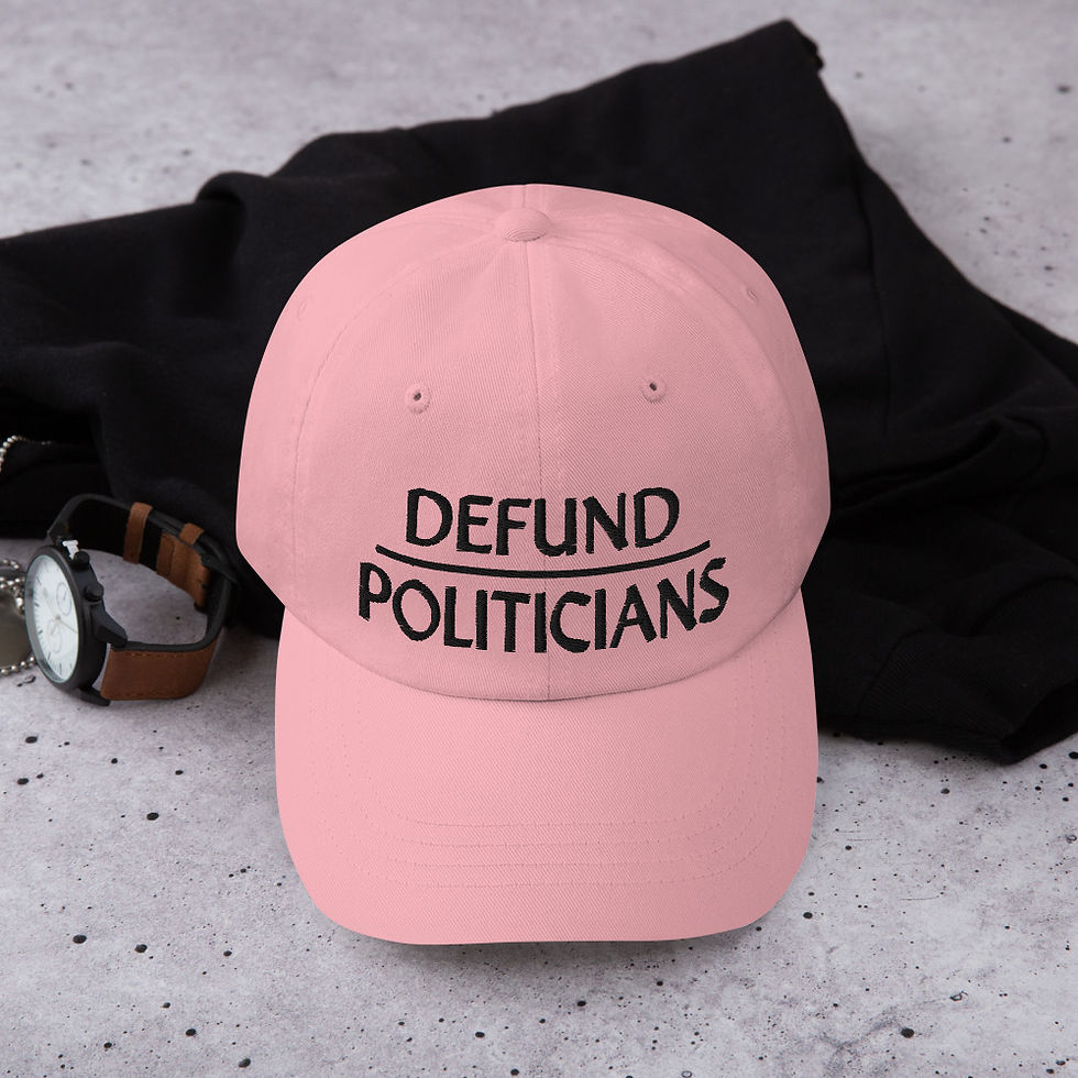 Miniaturbild: Dad hat - Defund Politicians