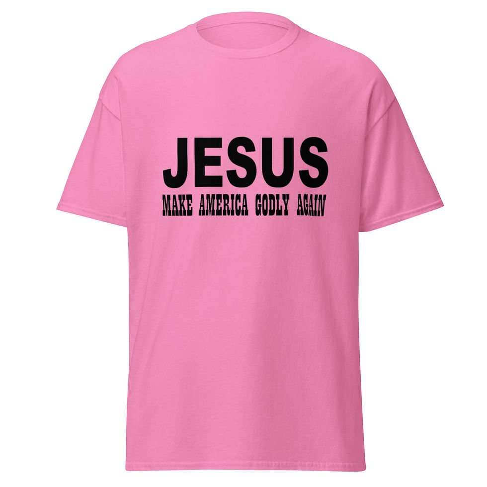 Miniaturbild: Men's classic tee - Jesus Make America Godly Again