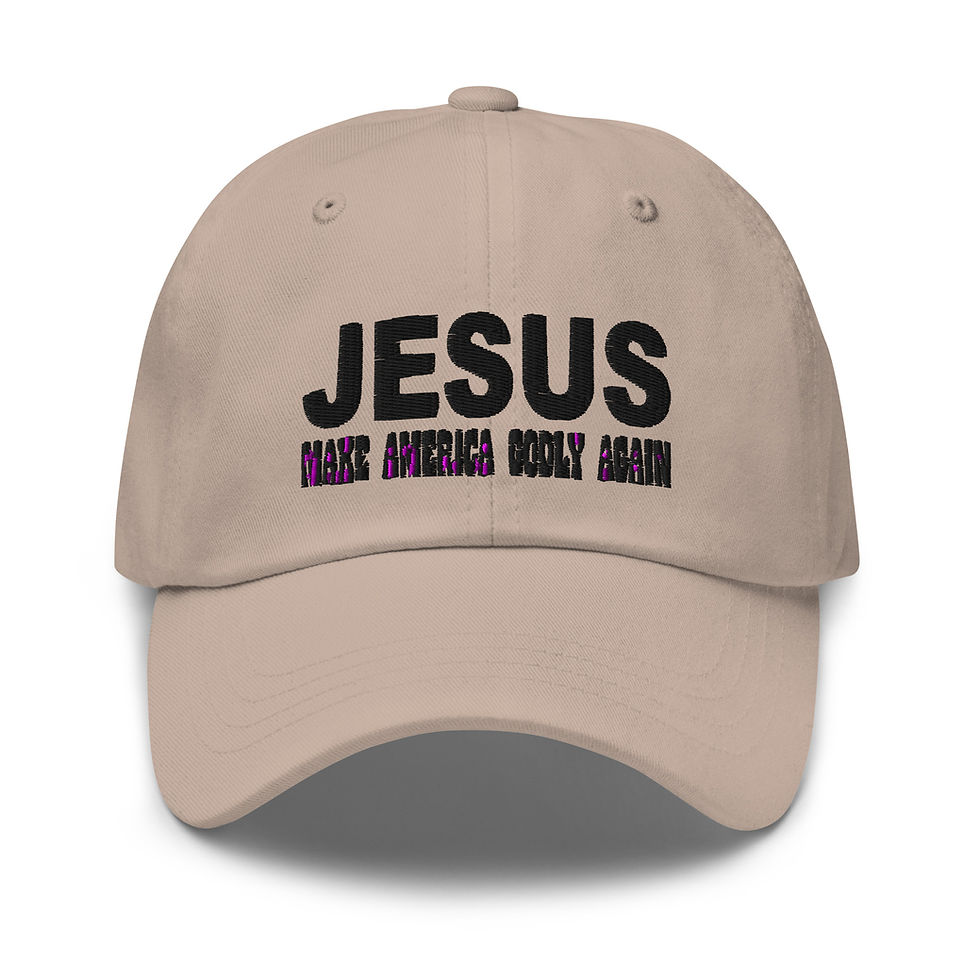 Miniaturbild: Dad hat - Jesus - Make America Godly Again