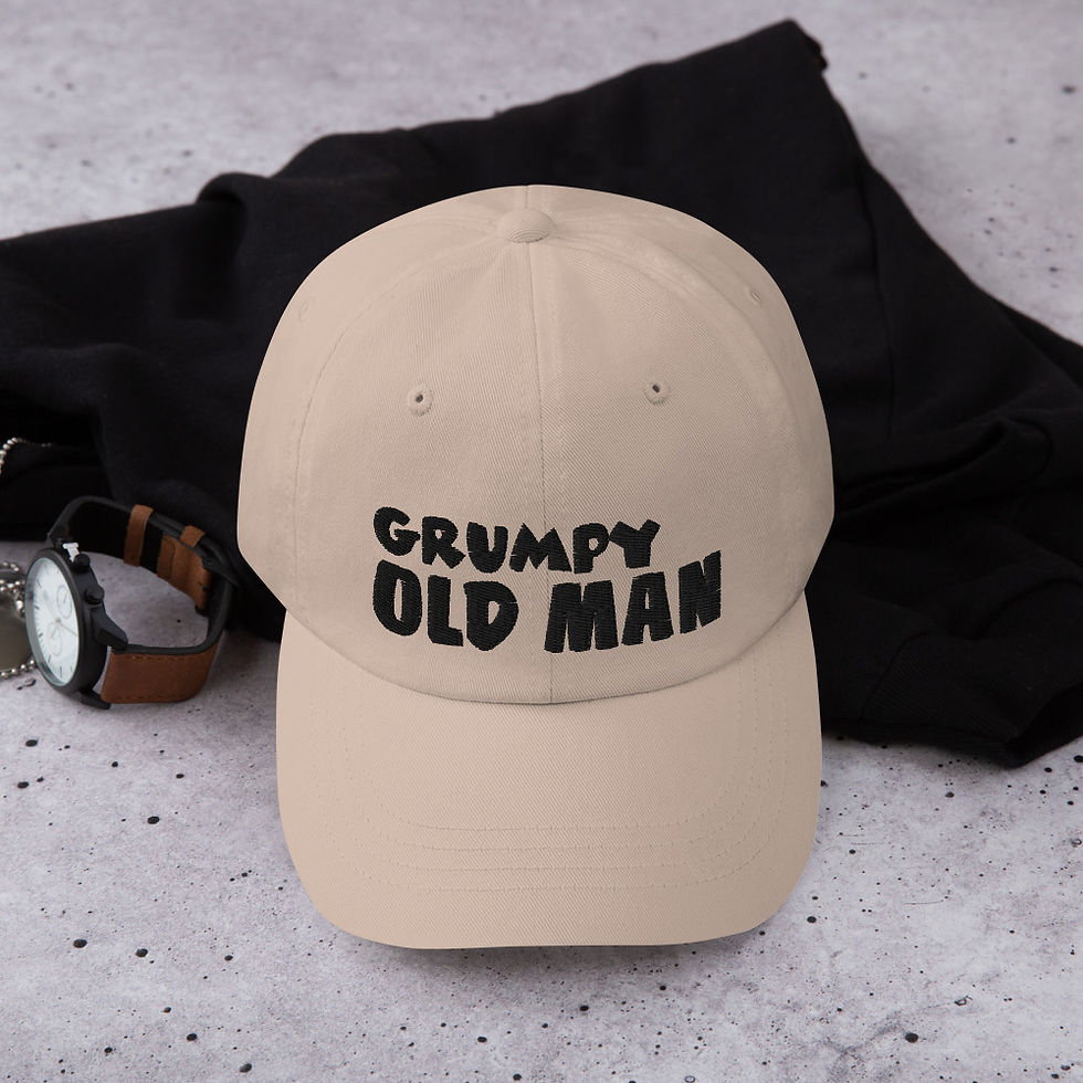 תמונה ממוזערת: Dad hat - Grumpy Old Man