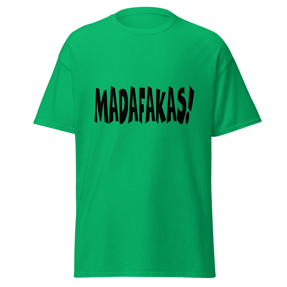Miniature : Men's classic tee - Madafakas!