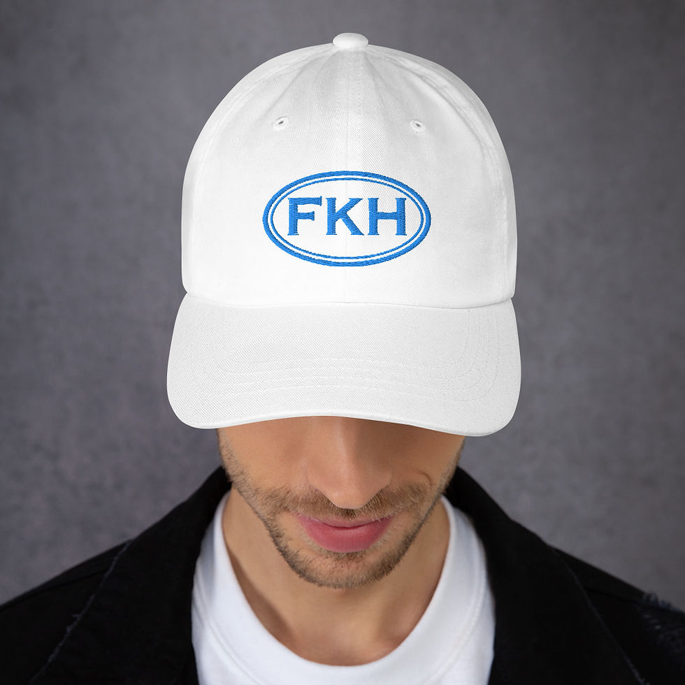 Miniaturbild: Dad Hat - FKH - F*ck Kamala Harris - Trump - Funny Political Baseball Hat - Cap