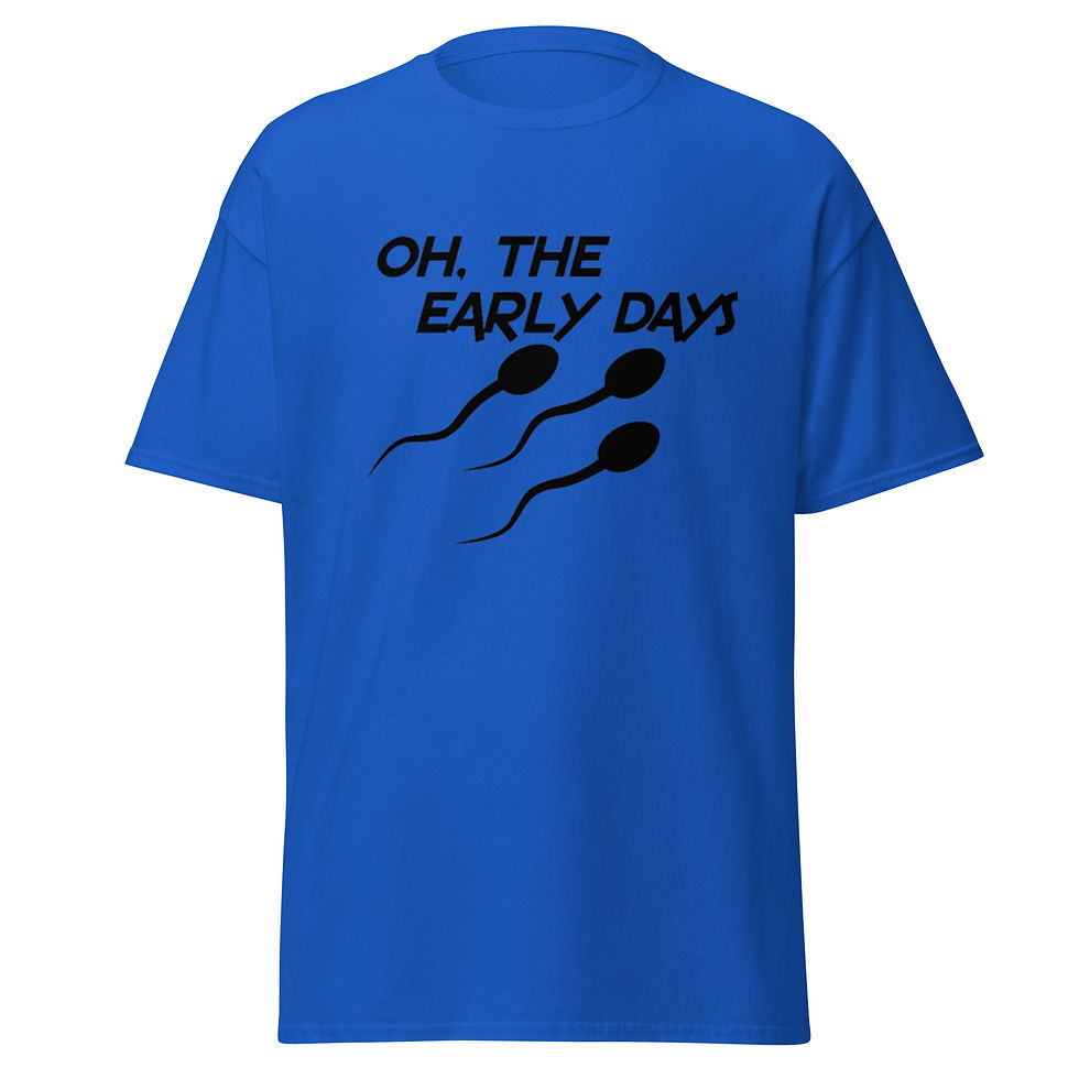 Miniaturbild: Men's classic tee - Oh, The Early Days