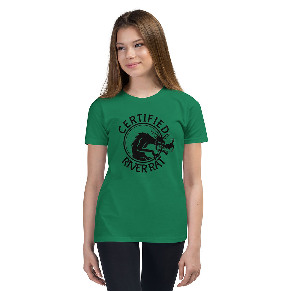 Hình thu nhỏ: Youth Short Sleeve T-Shirt - Certified River Rat