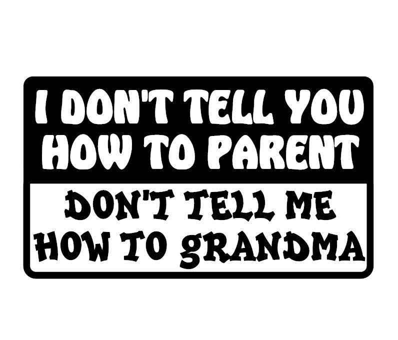 Thumbnail: funny grandparent decal