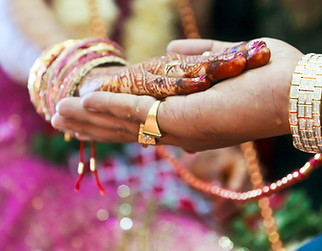 Traditional wedding ritual