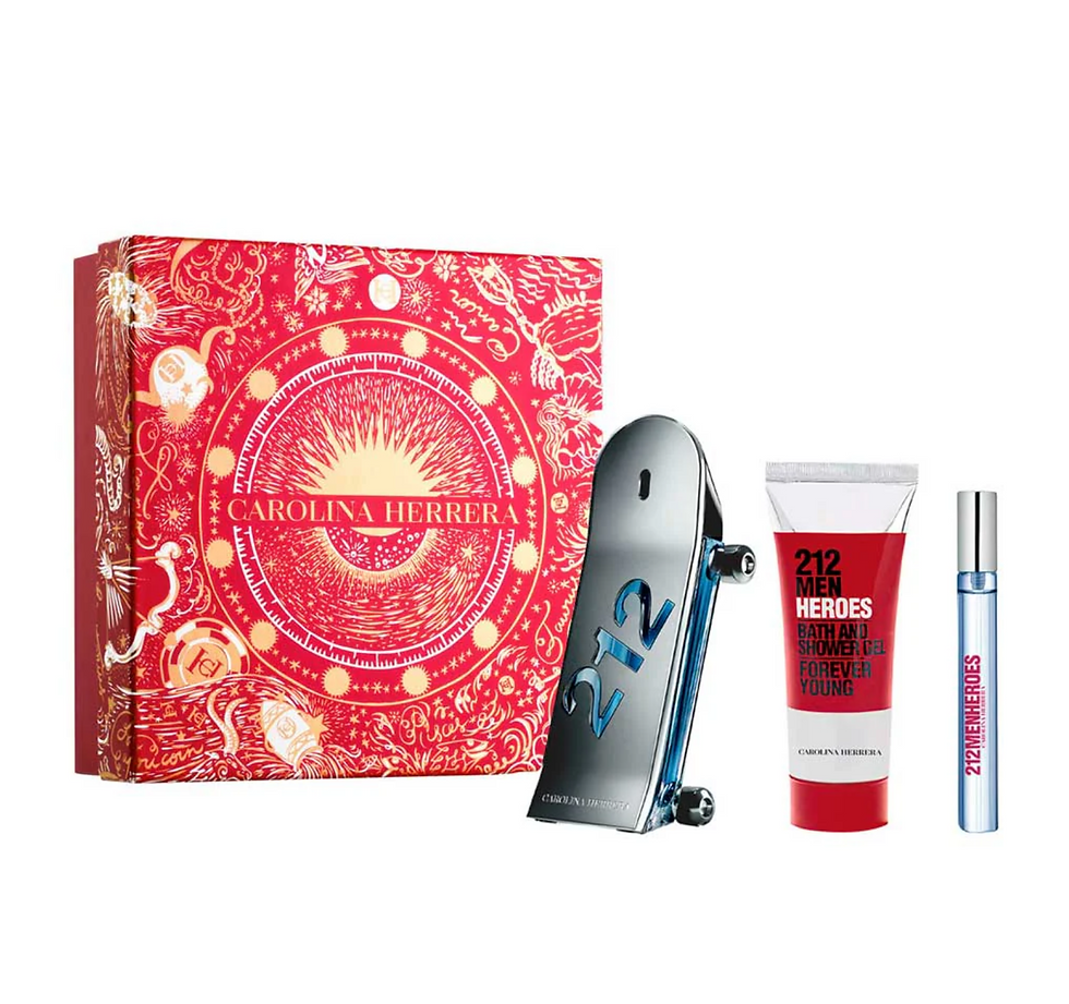 212 Men Heroes Navidad Estuche 3 pzs - Caballero