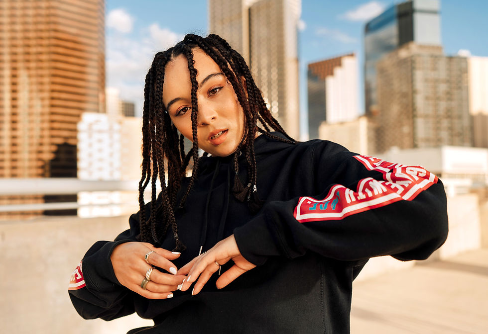 Thumbnail: Black Slogan Hoodie