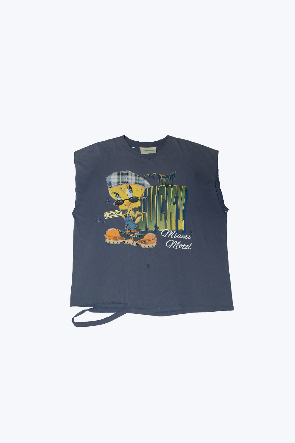 Miami Motel Tweety Service Sleeveless Shirt SZ XXL