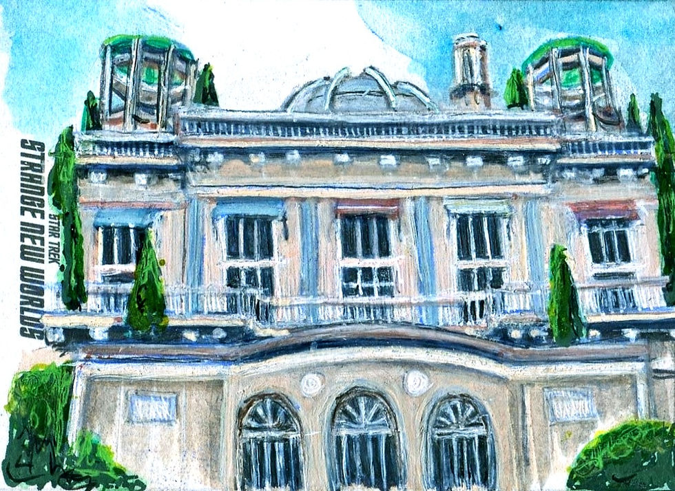 Alora's House Sketch Card