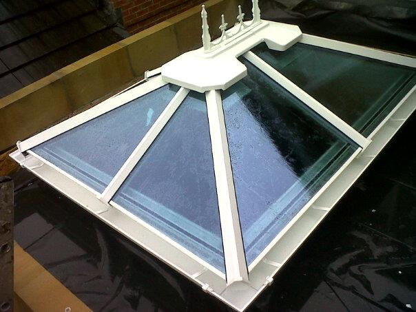 White UPVC Roof Lantern