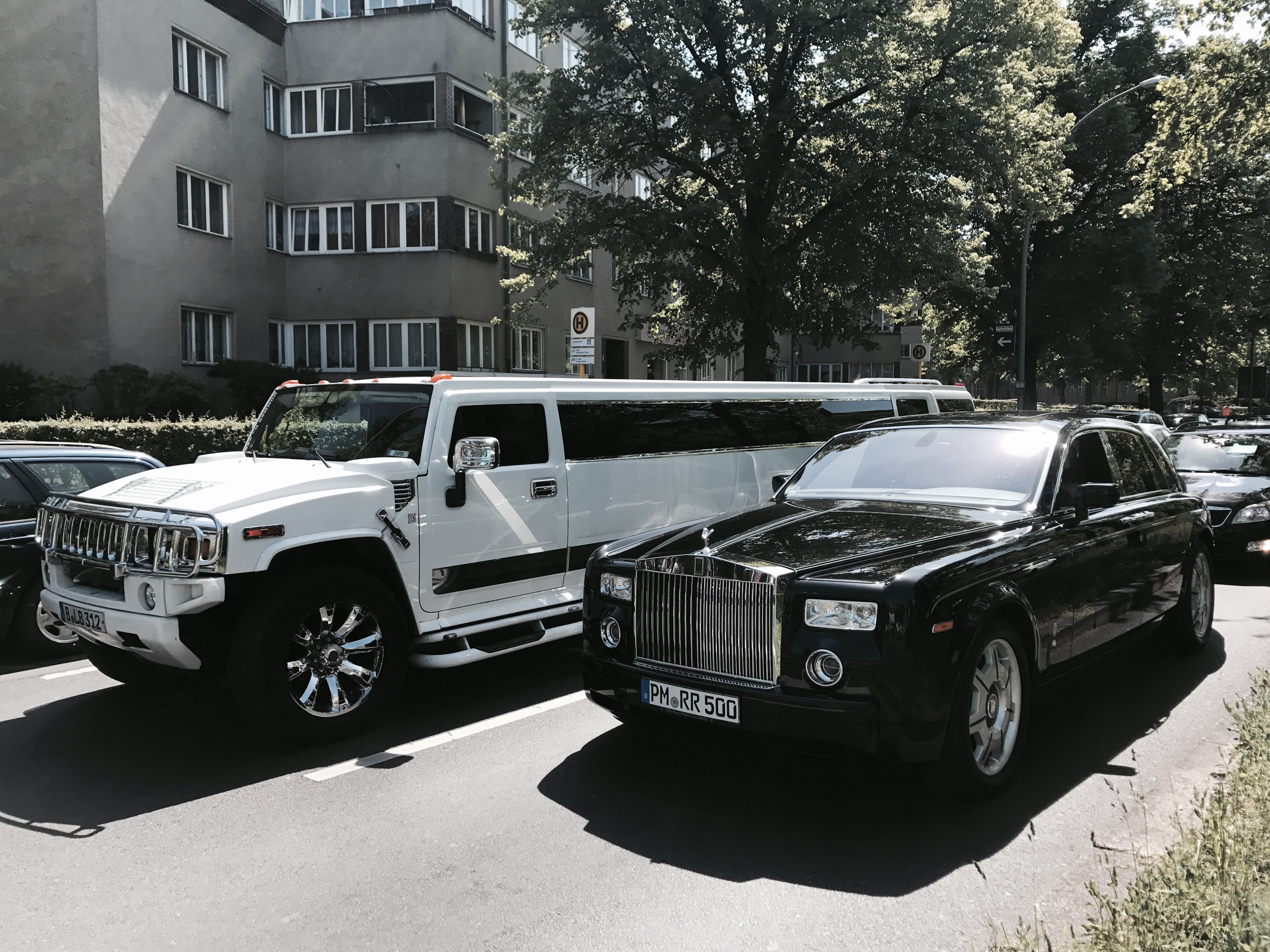 Royce Phantom oder Strechtlimousine