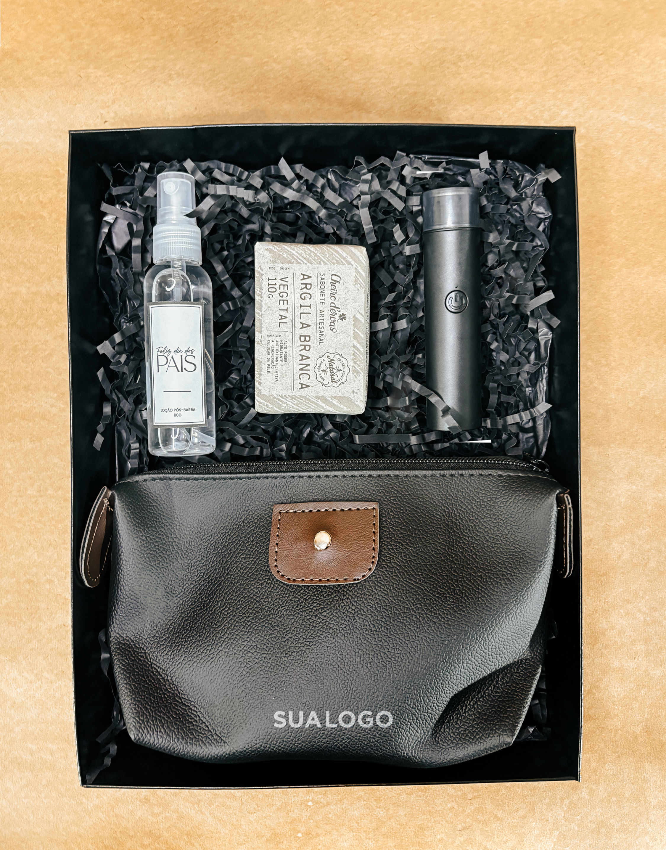 Presente Dia dos Pais - Kit Barba Premium Personalizado