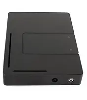 MARTA frame heated platform for rat surgeries with MARTA pad for vital sign monitoring inserted, showing power cable and anaesthetics residue suction tube.