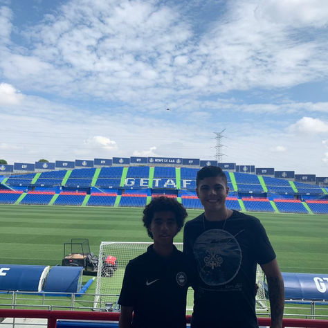 Noah and Gustavo Trial with La Liga Club