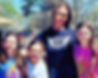Claudine with kids