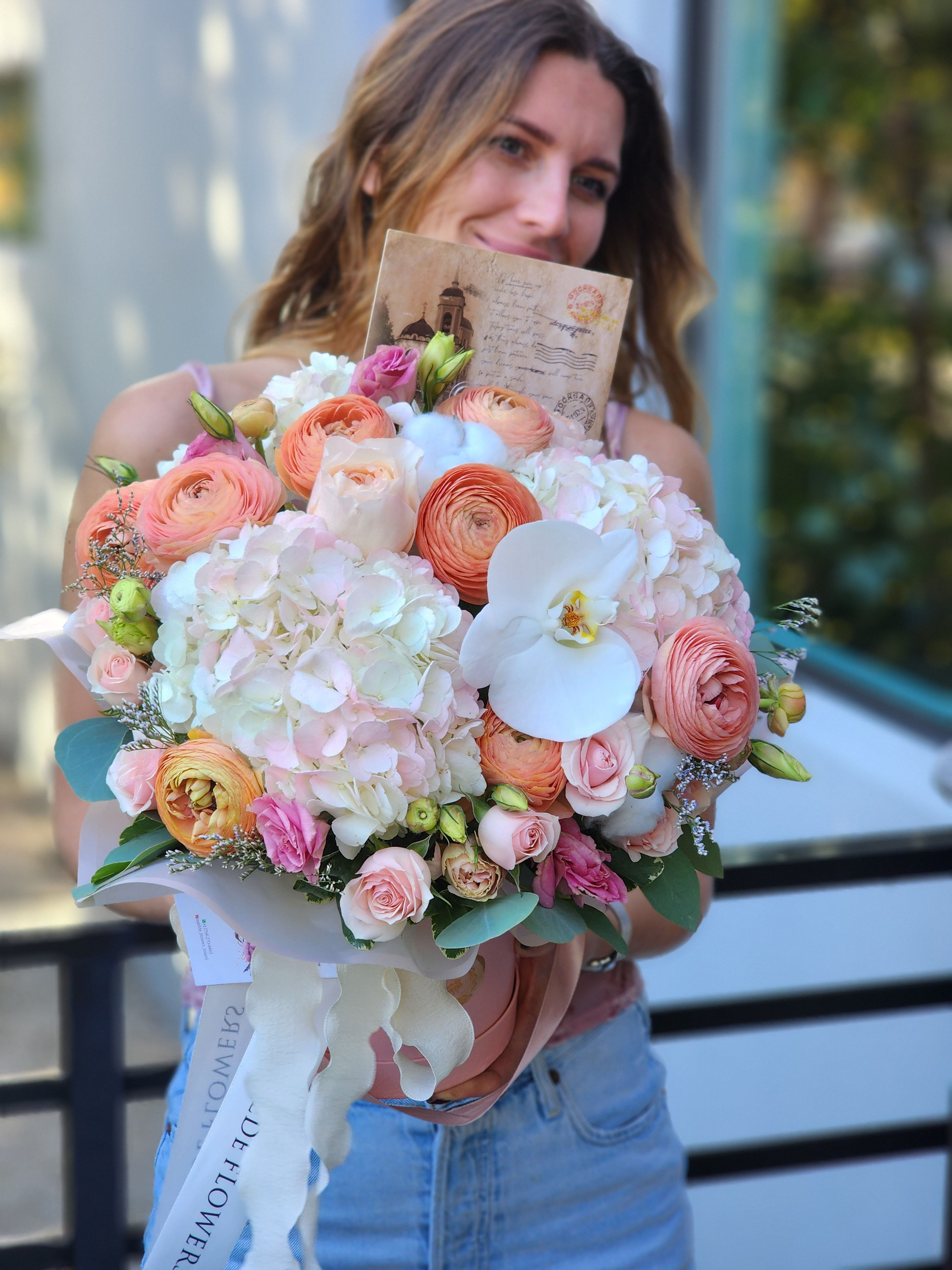 Orchid Flower Box
