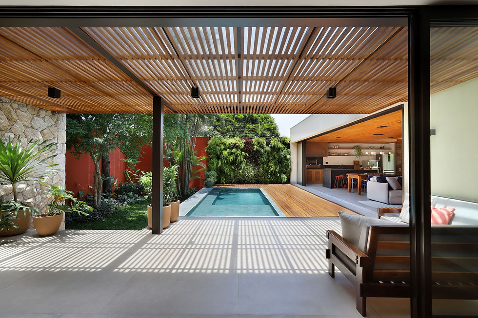 Pool house