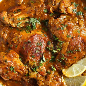 Rice with Chicken Sauce