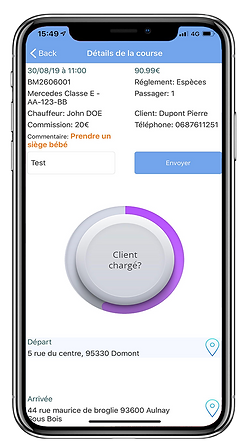 Application chauffeur Logipax