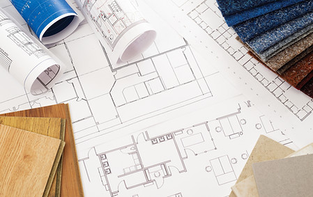 dessin de plan de maison, plan commercial, espace bureau