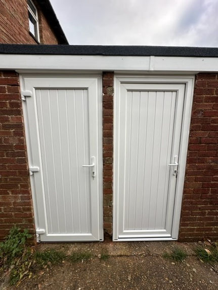 uPVC Shed Doors