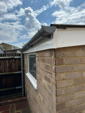 Replacement guttering