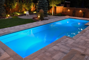 Pool with paver patio