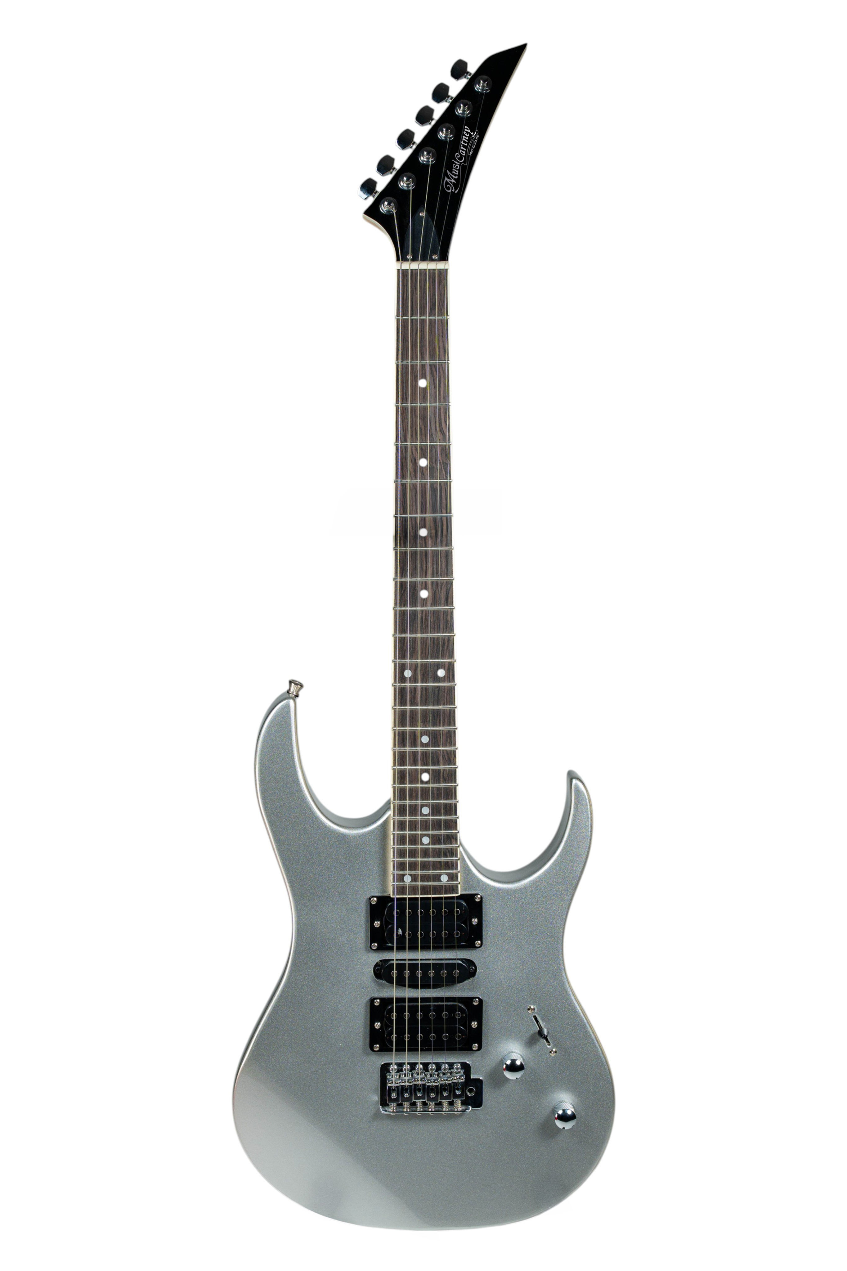 GUITARRA ELÉCTRICA PLATA
