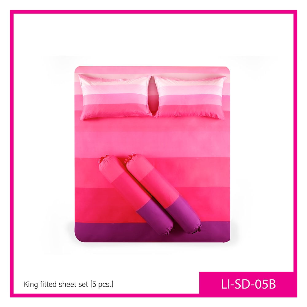 ชุดผ้าปู 6 ฟุต 5 ชิ้น LI-SD-05B