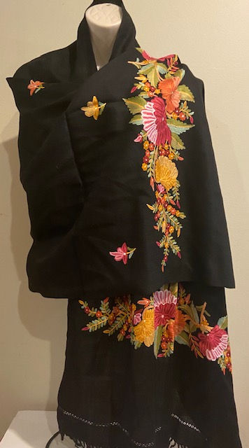 Thumbnail: Hand Embroidered Scarf