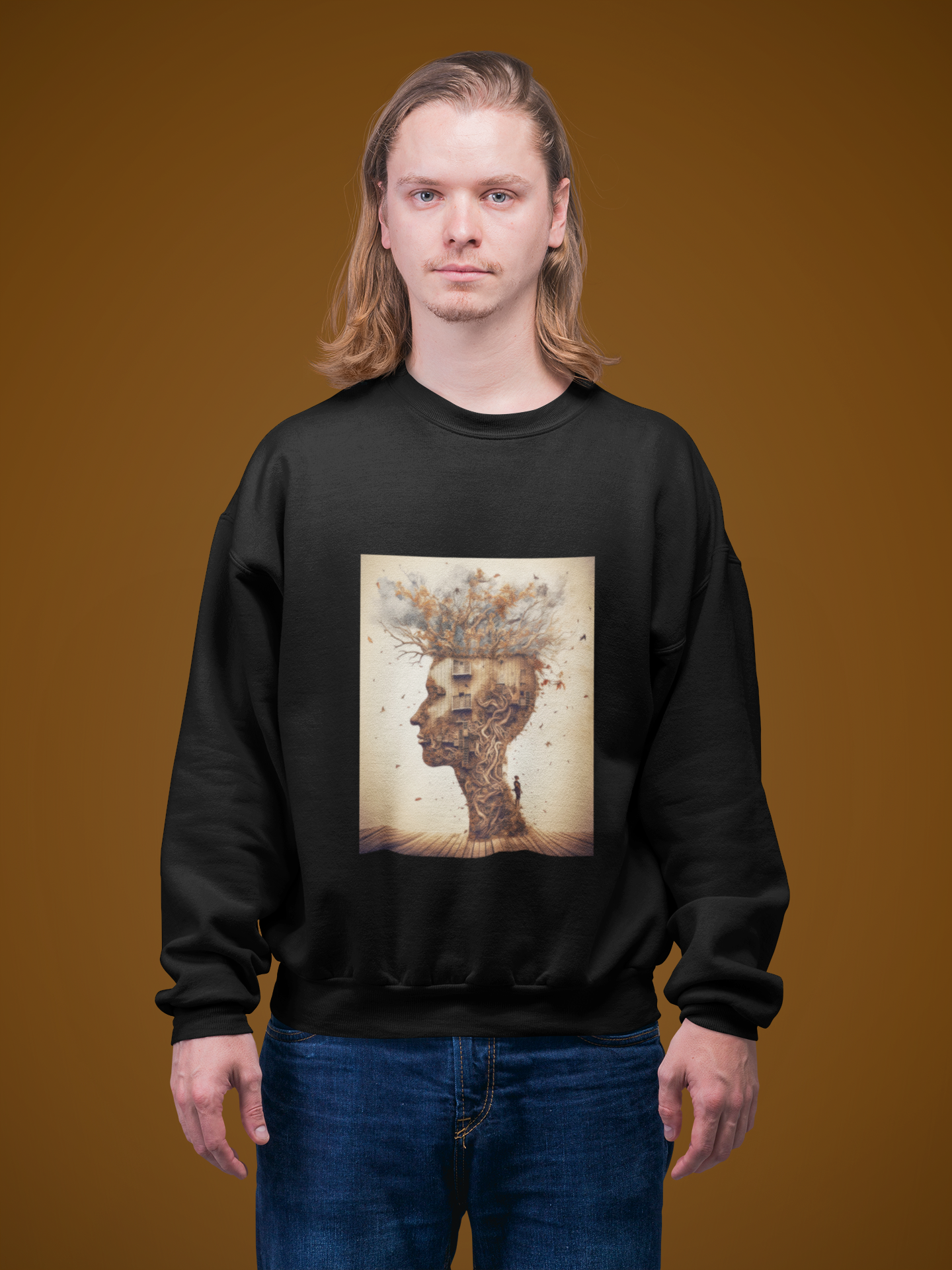 As a Man Think Crewneck