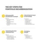 An image outlining the key steps for portfolio decarbonization.