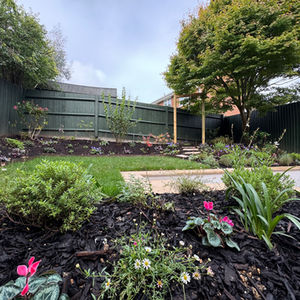 Three times the garden