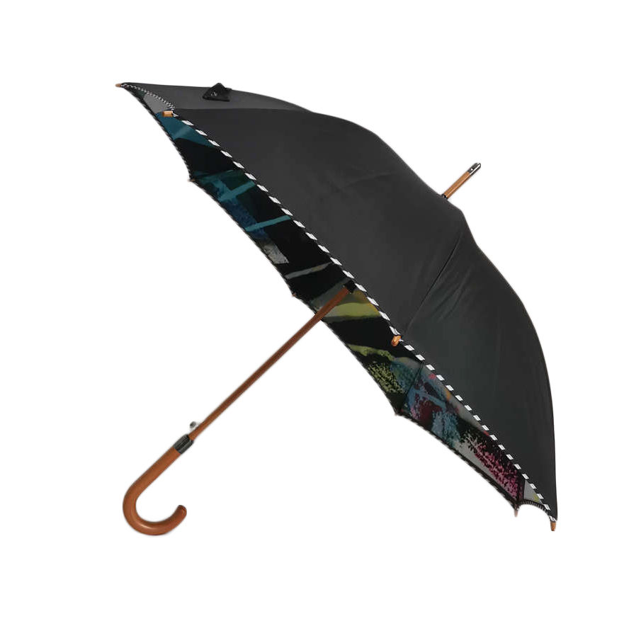 Thumbnail: Eco - Friendly Long Style Umbrella Black