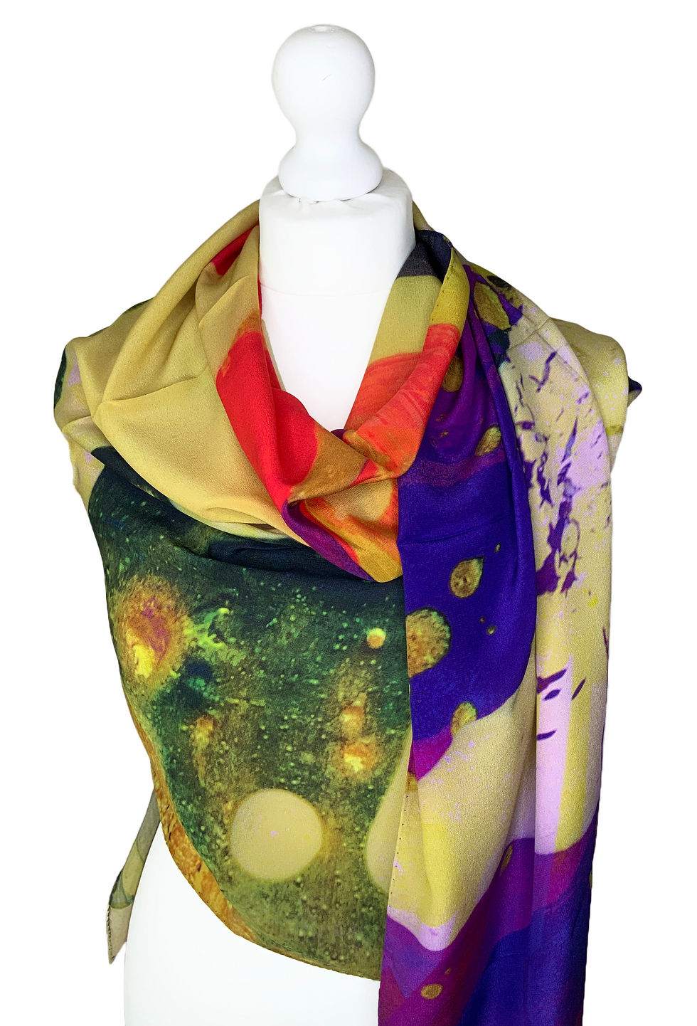 100% Silk Scarf COCSILKLG09