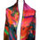 Thumbnail: Luxurious 70% Wool 30% Silk Scarf with Striped Edge COCWS12