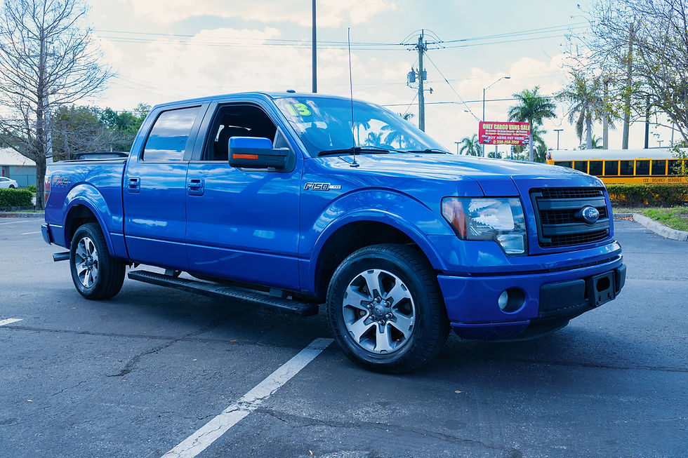 Thumbnail: FORD F150 4 DOORS SUPERCREW