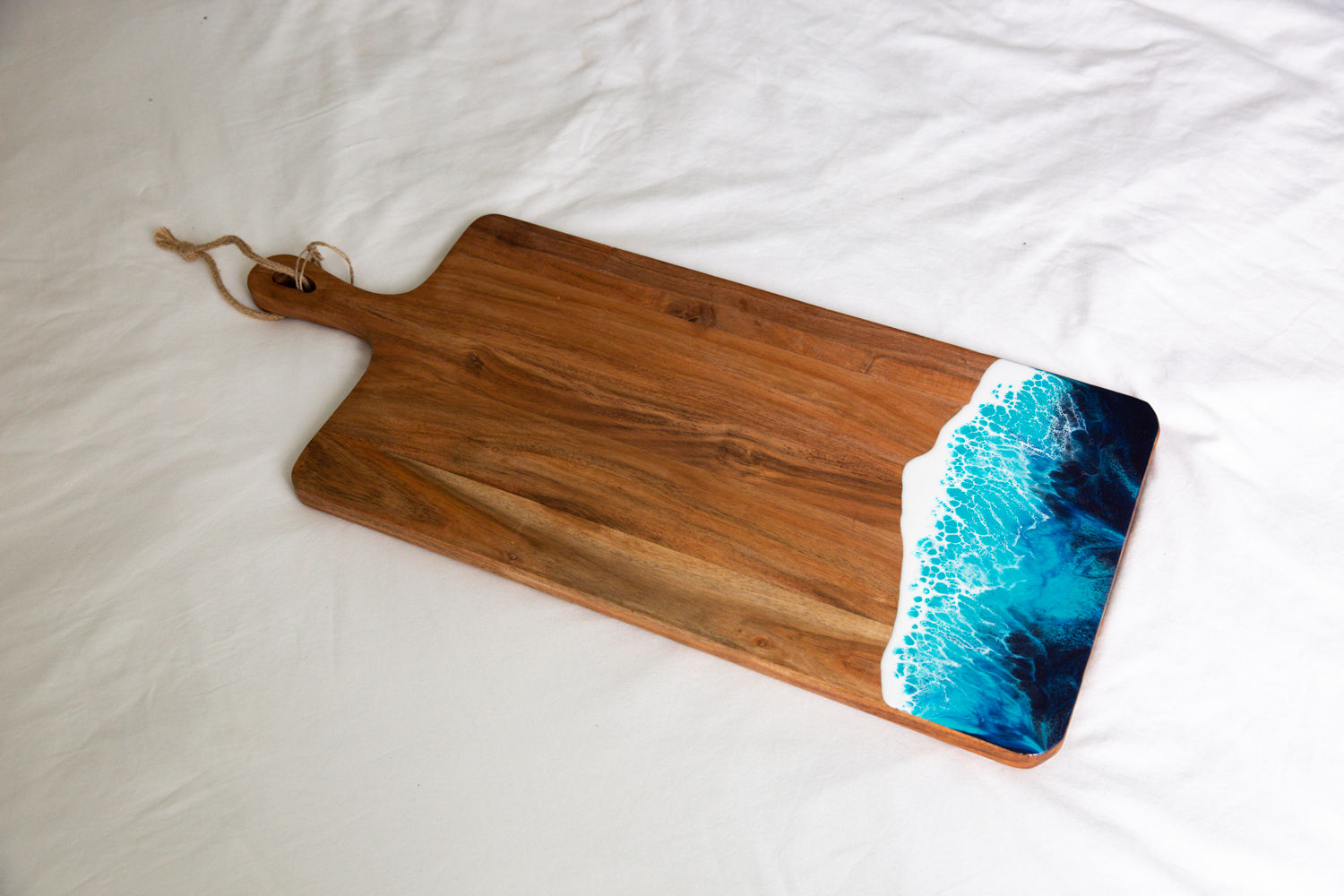 Jumbo Ocean Serving Board - Acacia Wood