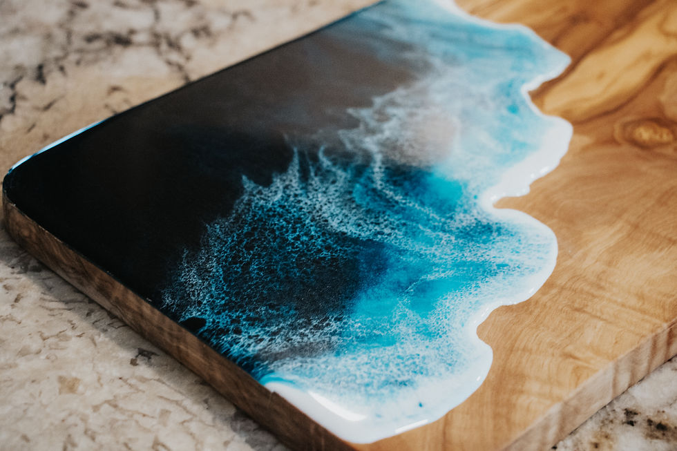 Thumbnail: Olive Wood Charcuterie board - 18x9