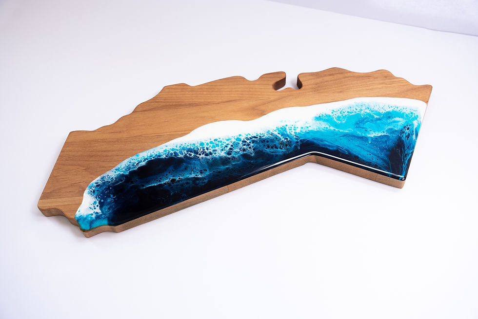 Thumbnail: California State Ocean Wave Charcuterie Board – Preorder Only